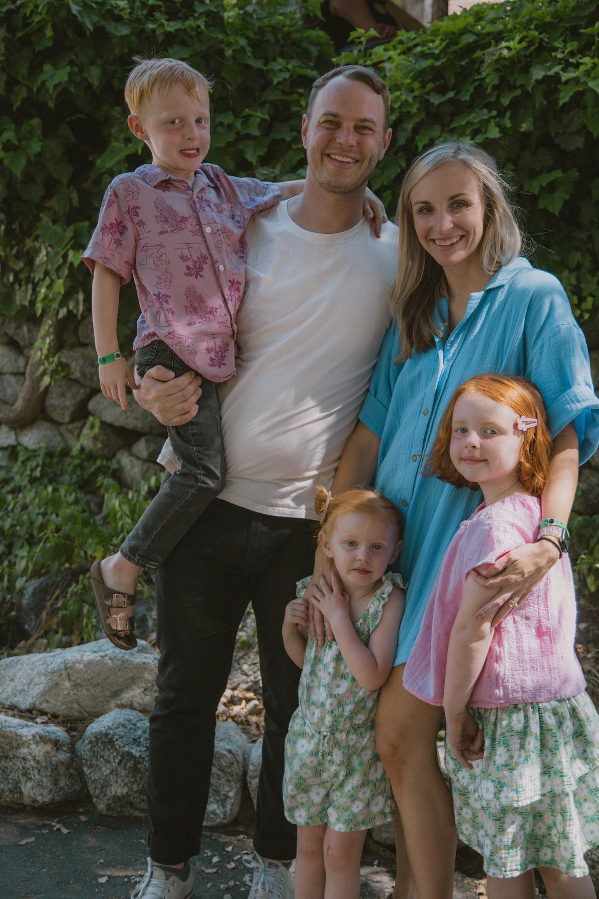 Family photo from the week I quit taking Adderall